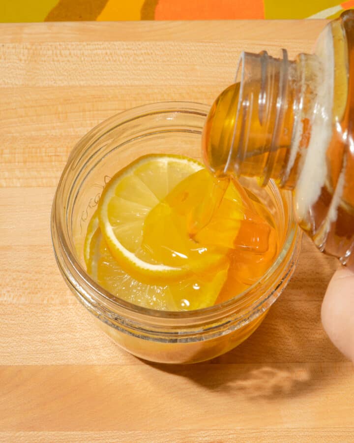 Lemon Fermented Ginger Honey