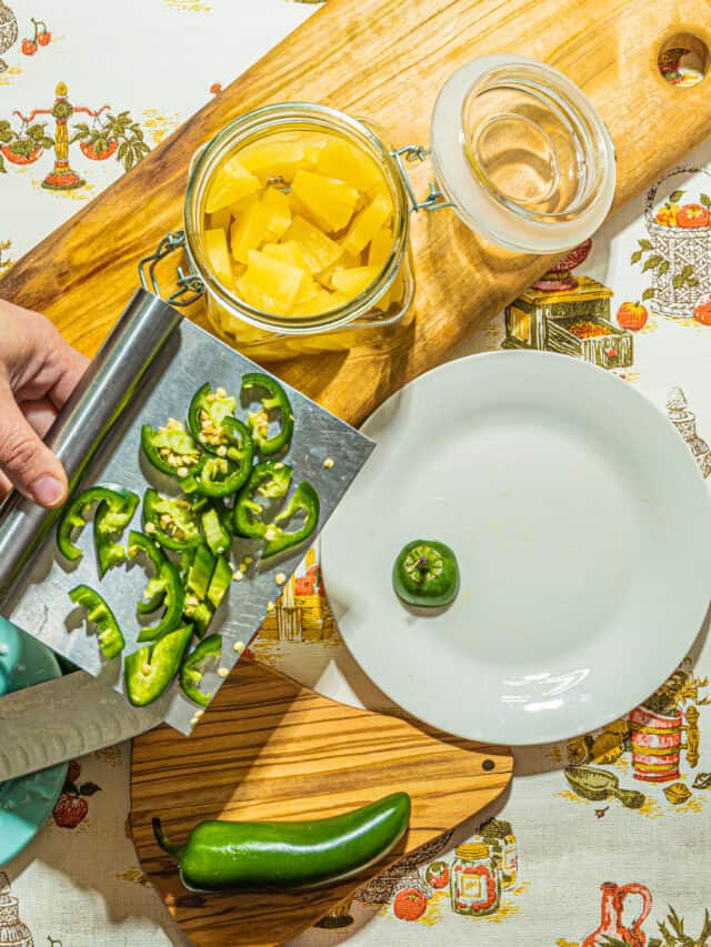 Perfect Pair: Pickling Jalapenos and Pineapple