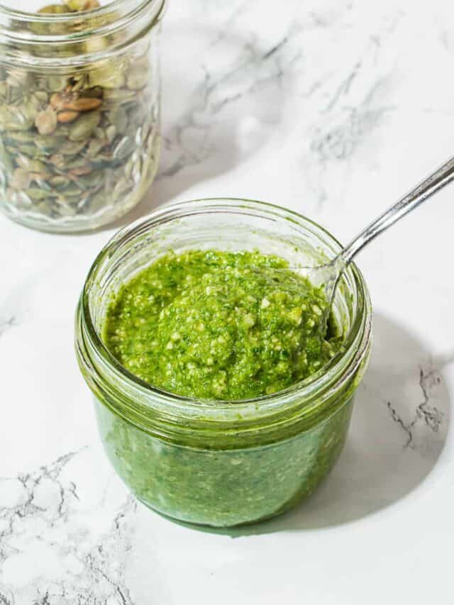 Wholesome Wild Garlic Mustard Pesto Recipe