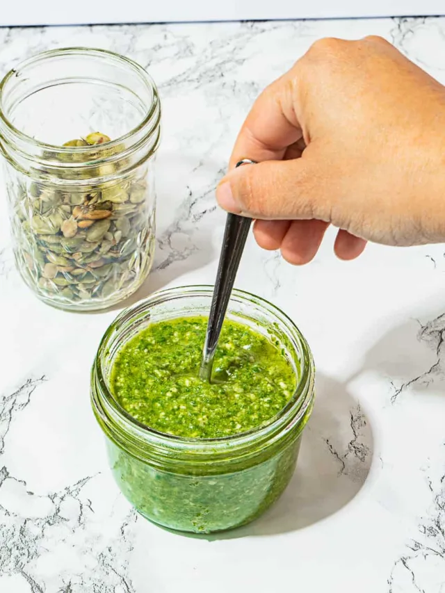 Easy Wild Garlic Mustard Pesto Recipe