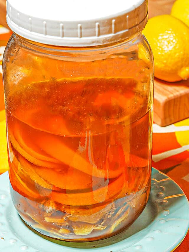 Make Your Own Lemon Ginger Honey