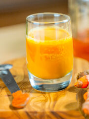 DIY ginger turmeric shot